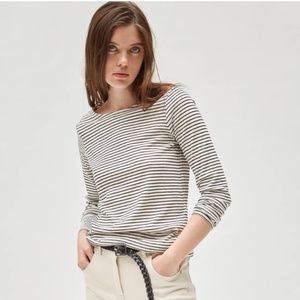 Thakoon striped long sleeve top. NWT. Sz L